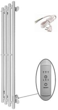 Электрический полотенцесушитель Altasan Арго 120х21 Арго12021БМ Белый матовый