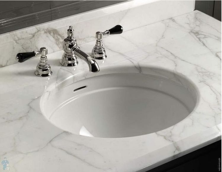 Раковина Devon&Devon Rose 51 IBLROSE/ST Белая