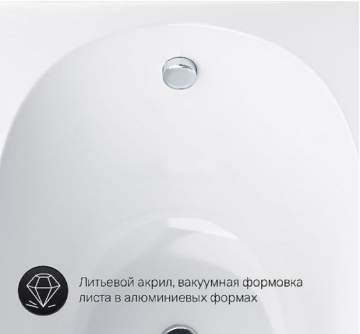 Акриловая ванна AM.PM Spirit 180х80 W72A-180-080W-A2 без гидромассажа