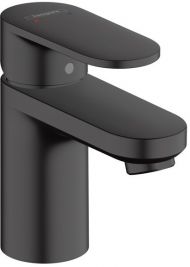 Hansgrohe Vernis Blend Смеситель для раковины, излив 70 мм, с донным клапаном, цвет: матовый черный