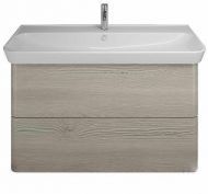 Тумба с раковиной Burgbad Iveo 120 SFEN120F2835G0161C0001*1 подвесная Дуб меринос