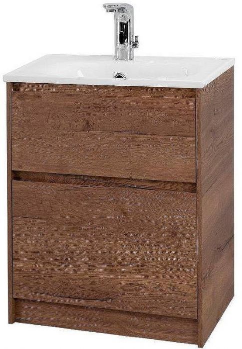 Тумба под раковину BelBagno Kraft 60 KRAFT-600-2C-PIA-RT Rovere Tabacco