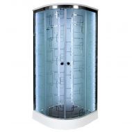 Душевая кабина Deto EM 1590 LED 90x90x220