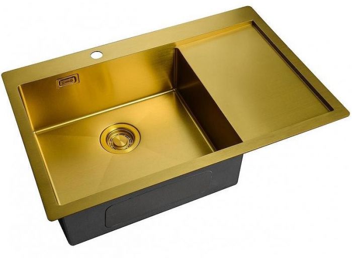 Кухонная мойка ZorG Light Bronze ZL R 780510-L BRONZE Бронза