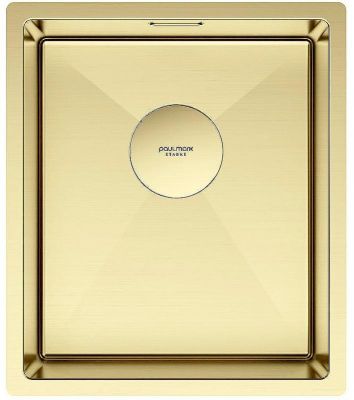 Кухонная мойка Paulmark Next 38 Uni PM213844-LG Светлое золото