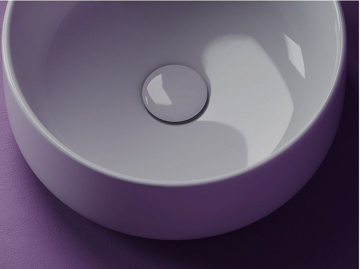 Умывальник CERAMICANOVA Element чаша накладная круглая 355 мм CN5047 Умывальник CERAMICANOVA Element чаша накладная круглая 355 мм CN5047