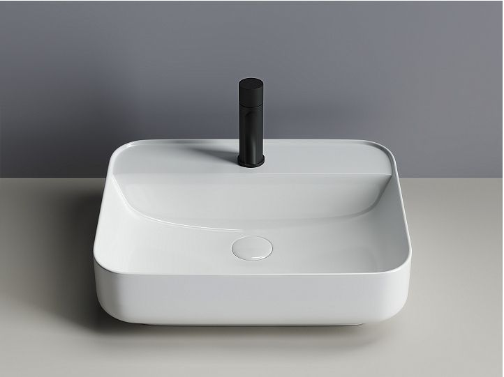 Умывальник CERAMICANOVA Element чаша накладная прямоугольная CN5015