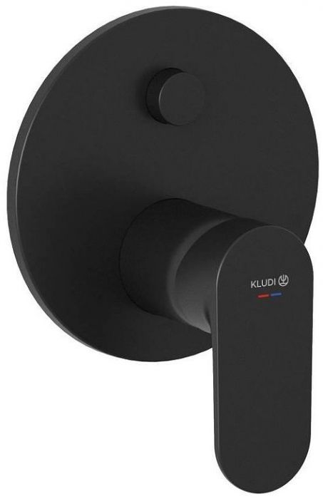 Смеситель для душа Kludi X1 327593975 цвет Черный матовый