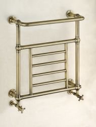 Полотенцесушитель настенный, проточный, c запорными вентилями BOLOGNA Cezares