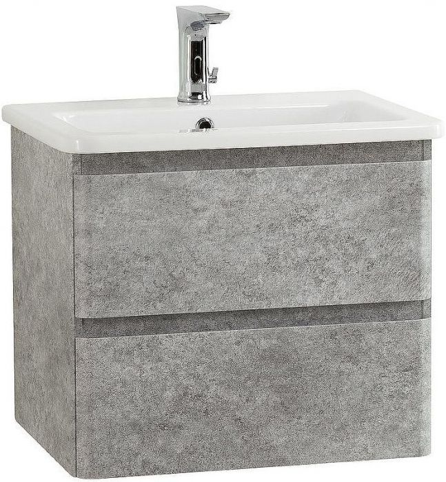 Тумба под раковину BelBagno 50 ALBANO-CER-500-2C-SO-CVG подвесная Cemento Verona Grigio