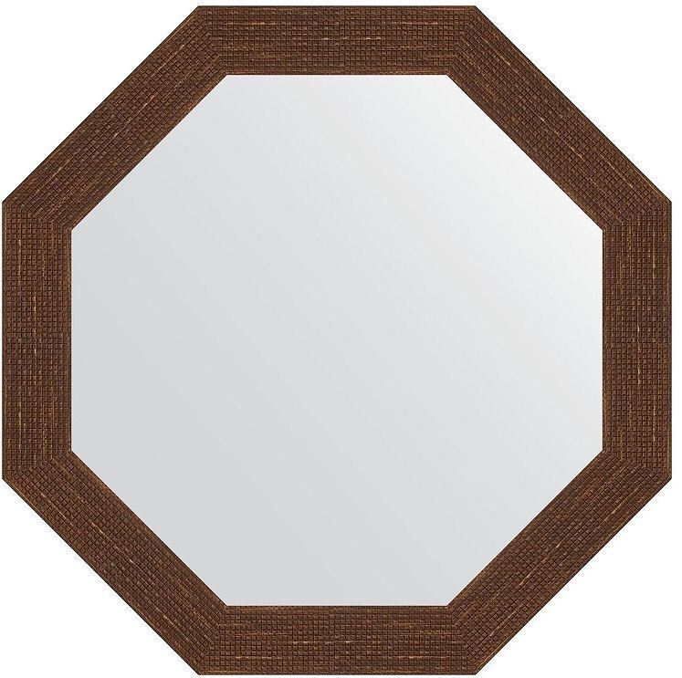Зеркало Evoform Octagon 67х67 BY 7307 в багетной раме - Мозаика античная медь 70 Зеркало Evoform Octagon 67х67 BY 7307 в багетной раме - Мозаика античная медь 70