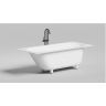 Ванна из искусственного камня Salini Ornella 170х75 102311G Белая глянцевая
