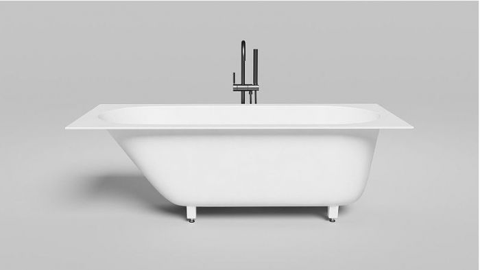 Ванна из искусственного камня Salini Ornella 170х75 102311G Белая глянцевая