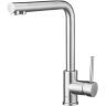 Смеситель для кухни Swedbe Selene Plus K8540M с фильтром Нержавеющая сталь