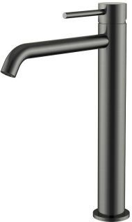 Смеситель для раковины Knotlor Eclipse SS-21/GM цвет Вороненая сталь