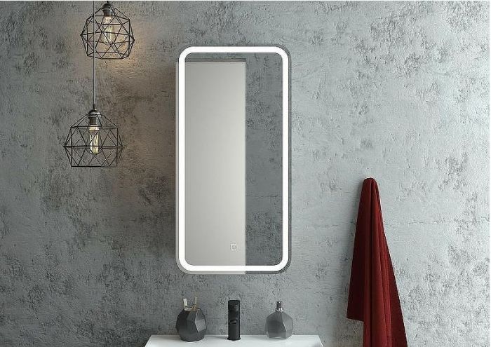 Зеркальный шкаф Континент Elliott LED 40 L МВК058 с подсветкой Белый