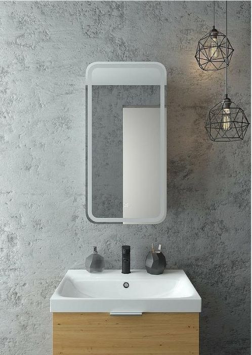 Зеркальный шкаф Континент Elliott LED 40 L МВК058 с подсветкой Белый