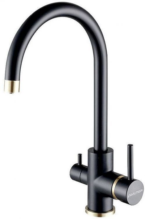 Смеситель для кухни Paulmark Essen Es213211-401BR Антрацит Бронза Смеситель для кухни Paulmark Essen Es213211-401BR Антрацит Бронза