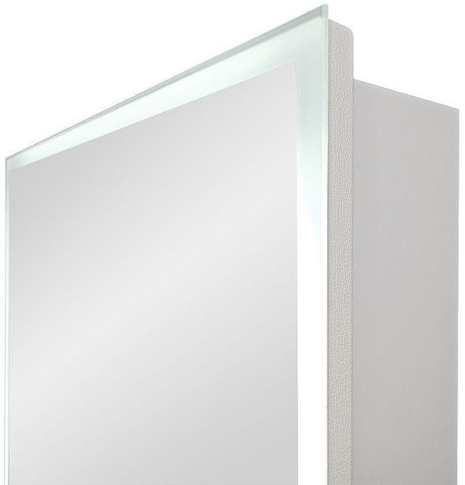 Зеркальный шкаф Континент Reflex LED 50 МВК127 с подсветкой Белый