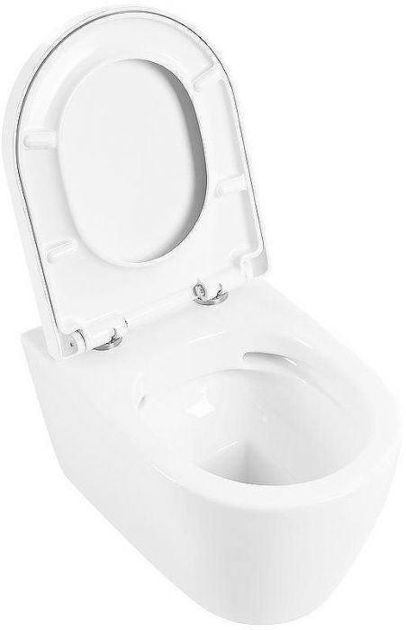 Унитаз BelBagno Marino BB105CHR/BB105SC подвесной с сиденьем Микролифт