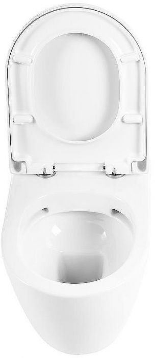 Унитаз BelBagno Marino BB105CHR/BB105SC подвесной с сиденьем Микролифт
