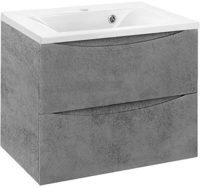 Тумба под раковину Vincea Mia 65 VMC-2MA650BT подвесная Beton