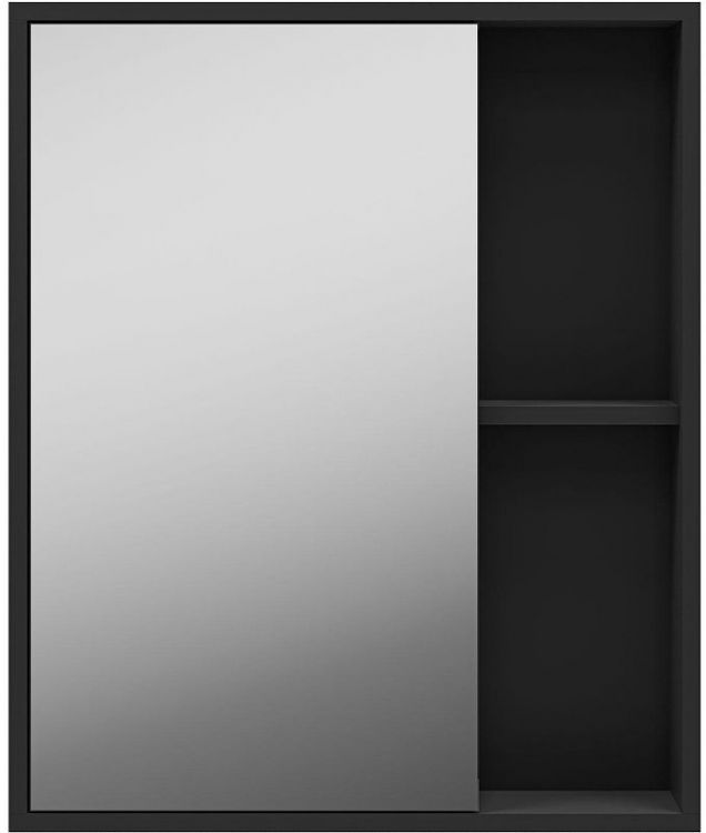 Зеркальный шкаф Misty Ненси 60 П-Нен-04060-50 Антрацит