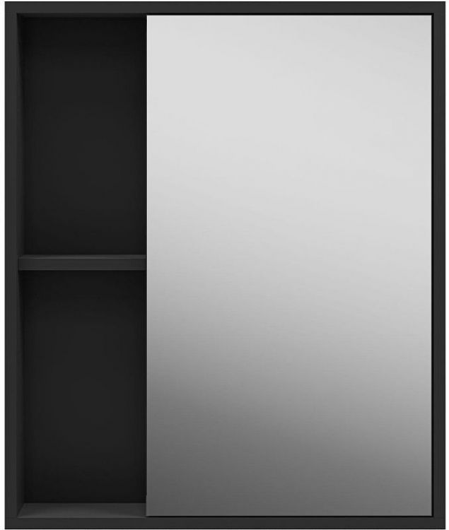 Зеркальный шкаф Misty Ненси 60 П-Нен-04060-50 Антрацит