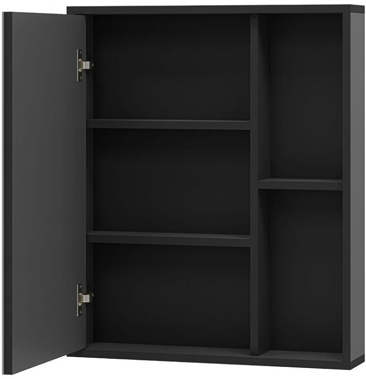 Зеркальный шкаф Misty Ненси 60 П-Нен-04060-50 Антрацит