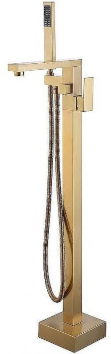 Смеситель для ванны Abber Daheim AF8215G Золото матовое