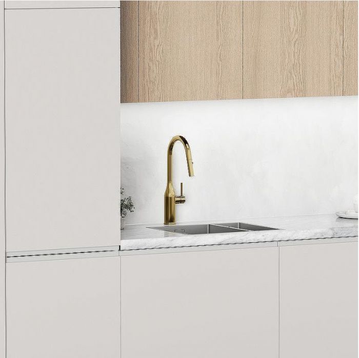 Смеситель для кухни Sancos Grand SC4002BG Золото брашированное