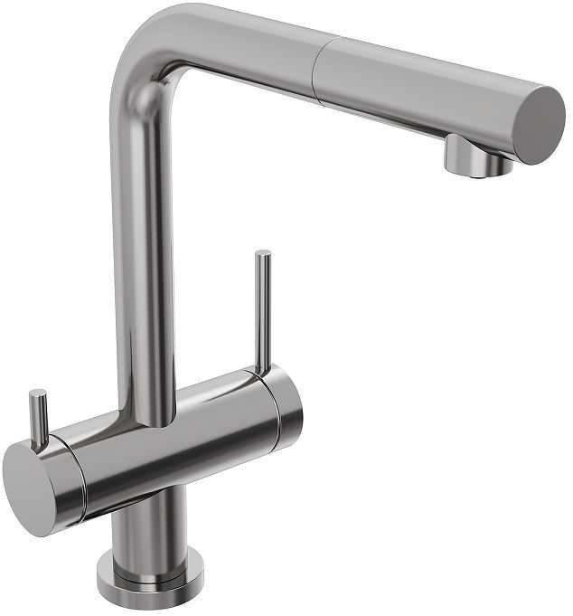 Смеситель для кухни Abelsberg Pura OTF70709CH цвет Глянцевый хром