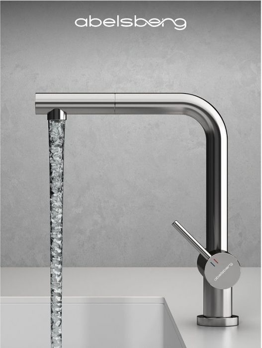 Смеситель для кухни Abelsberg Pura OTF70709CH цвет Глянцевый хром