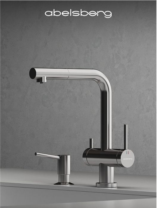Смеситель для кухни Abelsberg Pura OTF70709CH цвет Глянцевый хром