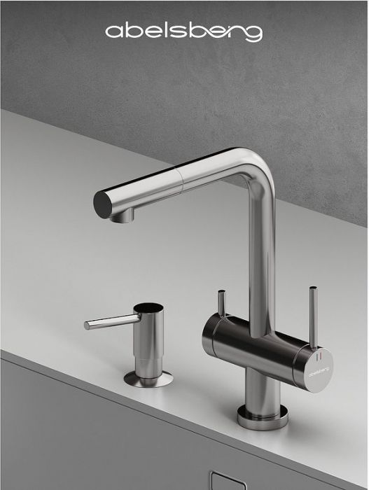 Смеситель для кухни Abelsberg Pura OTF70709CH цвет Глянцевый хром