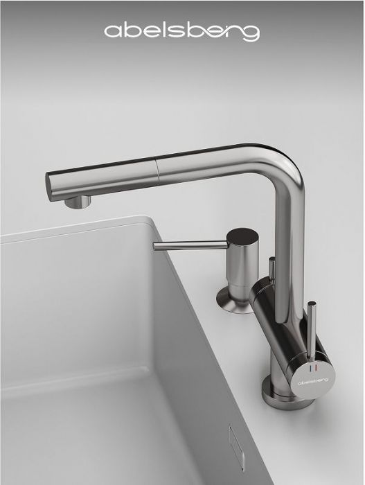 Смеситель для кухни Abelsberg Pura OTF70709CH цвет Глянцевый хром