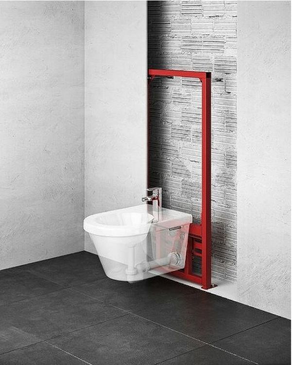 Инсталляция Ravak X01704 для биде Красная