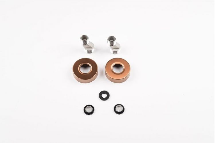 Душевая система Knotlor Eclipse SS-24/RB с термостатом цвет Бронза