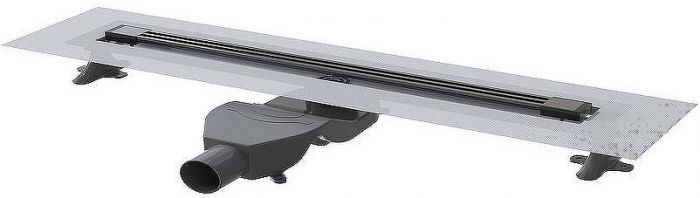 Душевой лоток Boheme B&T Infinity 80 981-80-GM с решеткой Оружейная сталь