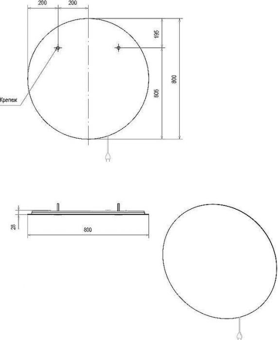 Комплект мебели для ванной STWORKI Ноттвиль 80 414407 подвесной Белый матовый