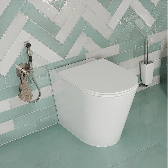 Унитаз Iddis Calipso Rimless CALRDSEi26 приставной с сиденьем Микролифт