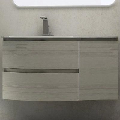 Подвесной шкаф Cezares Vague 34 R 54848 Rovere sbiancato
