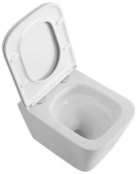 Унитаз BelBagno Ardente-R BB520CH-TOR/SC подвесной цвет Белый с сиденьем Микролифт