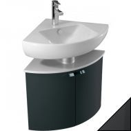 Тумба угловая Jacob Delafon Odeon Up, цвет антрацит [EB864-442]