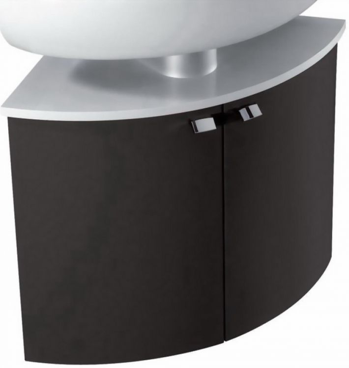Тумба угловая Jacob Delafon Odeon Up, цвет антрацит [EB864-442]