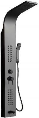 Душевая панель Ceruttispa Celia B CT10401 с гидромассажем Черная