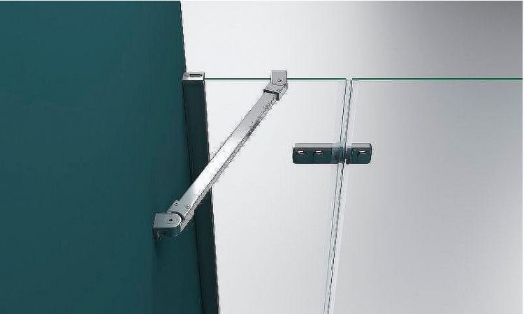 Душевой уголок BelBagno Kraft 90х80 KRAFT-AH-12-90/80-C-Cr-R профиль Хром стекло прозрачное