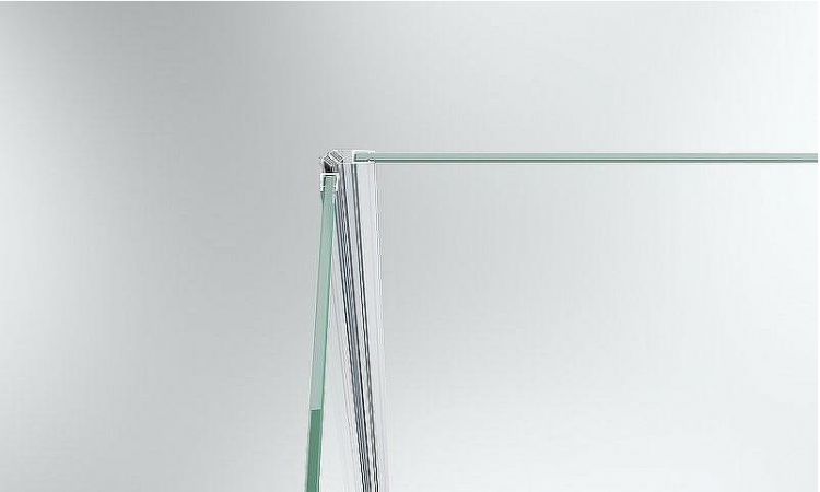 Душевой уголок BelBagno Kraft 90х80 KRAFT-AH-12-90/80-C-Cr-R профиль Хром стекло прозрачное