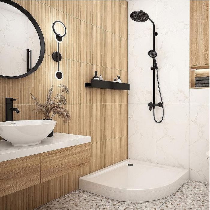 Акриловый поддон для душа Melodia della vita Allegro 90x90 MTYAG9090 Белый