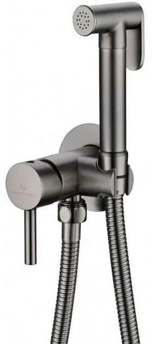 Гигиенический душ со смесителем Grocenberg GB001BG Графит